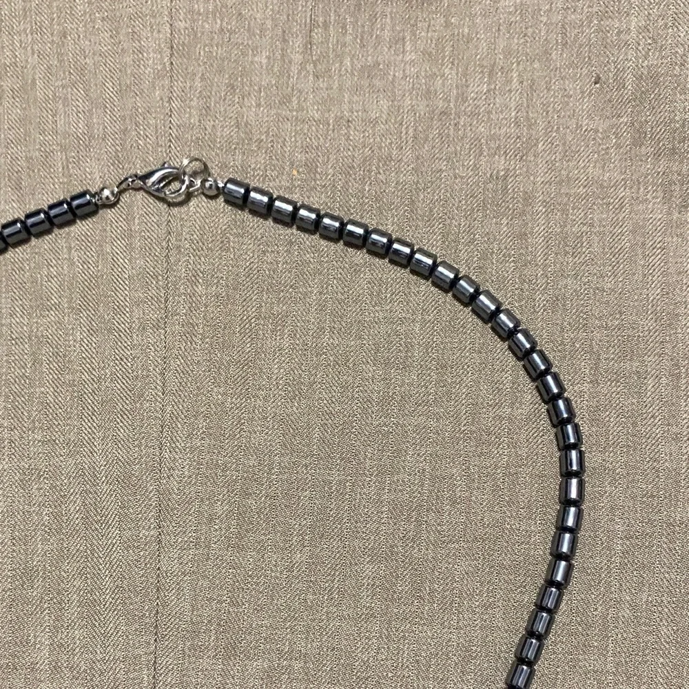 Vintage hematite necklace!